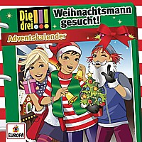 Die drei !!! (Adventskalender 2016) Weihnachtsmann gesucht