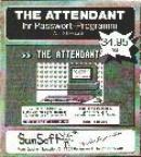 Meine Software THE ATTENDANT für Atari ST von 1989 (3,5"-Diskette/Auflage 40 Stk.) ...